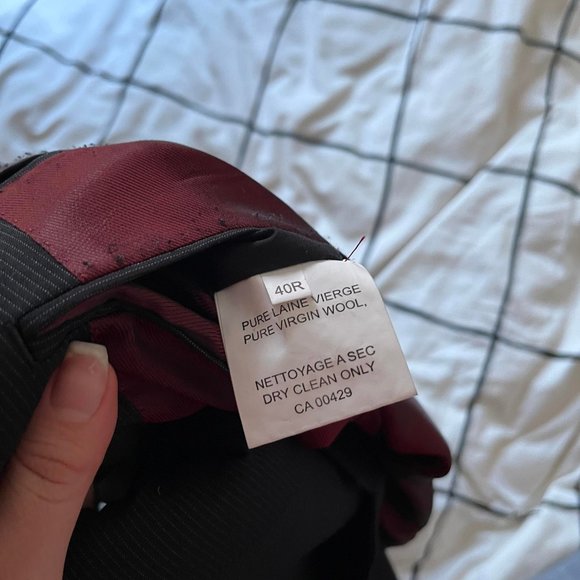 Suit Blazer Self-Stripe - Picture 3 of 5